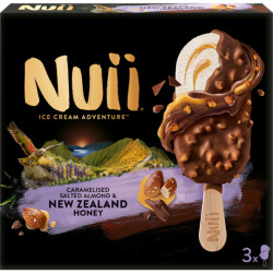 Nuii Caramelized Salted Almond&New Zealand Honey 3x90ml