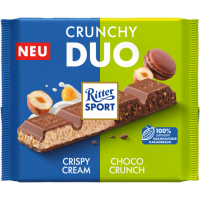 Ritter Sport Crunchy Duo Tafel 218g