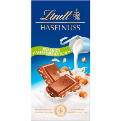 Lindt Tafel Vollmilch Haselnuss 100g