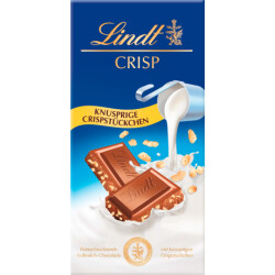 Lindt Tafel Vollmilch Crisp 100g