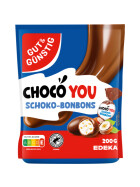 GUT&GÜNSTIG Schokoladenbonbons mit Milchcremefüllung 200g