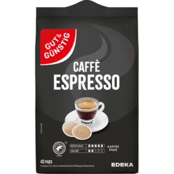 GUT&GÜNSTIG Kaffeepads Espresso 40ST 280g