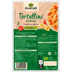 Bio Alnatura Tortellini Gemüse semi frisch 250g