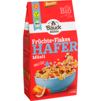 Demeter Bauckhof Hafer Müsli Früchte+Flakes...