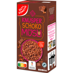 GUT&GÜNSTIG Schoko Knusper Müsli 600g
