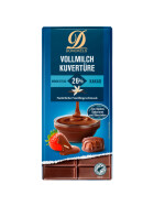 Donckels Kuvertüre Vollmilch 26% 200g