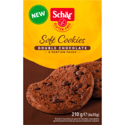 Schär Soft Cookie Double Chocolate 210g