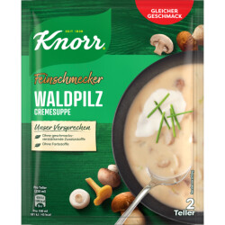 Knorr Feinschmecker Waldpilz Suppe für 500ml 48g
