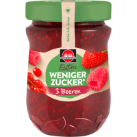 Schwartau Weniger Zucker 3 Beeren 300g