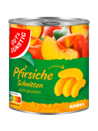 GUT&GÜNSTIG Pfirsiche in Schnitten leicht gezuckert 820g