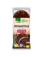 Bio EDEKA Reiswaffeln mit Zartbitterschokoladenüberzug 100g