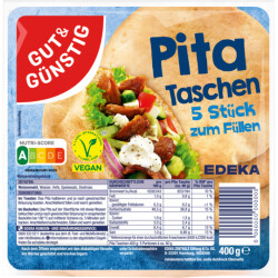 GUT & GÜNSTIG 5 Pita 400g