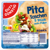 GUT & GÜNSTIG 5 Pita 400g