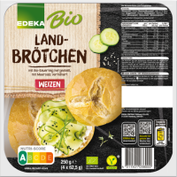 Bio EDEKA Landbrötchen Weizen 4ST 250g