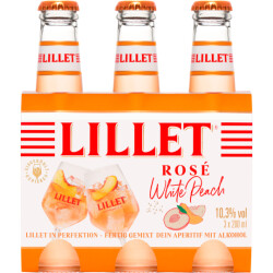 Lillet White Peach 10,3% 3x0,2l