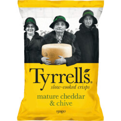 Tyrrells Mature Cheese&Chive 150g
