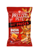 Pretzel Pete Seasoned Pretzel Pieces Smoky Bacon Cheddar 160g