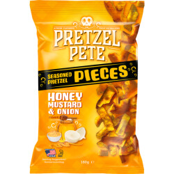 Pretzel Pete Seasoned Pretzel Pieces Honey Mustard and...