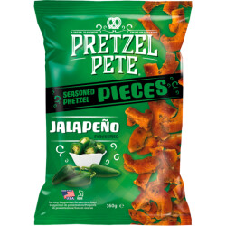 Pretzel Pete Seasones Pretzel Pieces Jalapeno 160g
