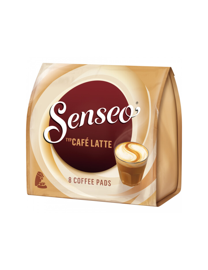 Senseo 8er Cafe Kaffeepads Latte