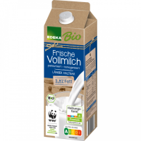 Bio EDEKA ESL Vollmilch 3,8% 1l