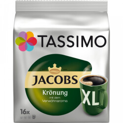 Tassimo Jacobs Kaffee Kr&ouml;nung XL 16ST 144g