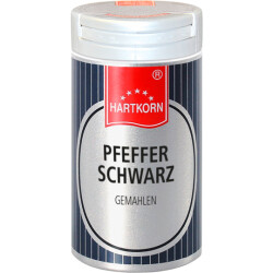 Hartkorn  Pfeffer schwarz gemahlen 35g