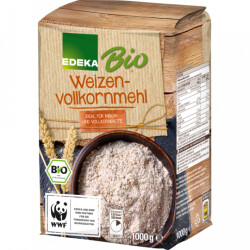 Bio EDEKA Weizenvollkornmehl 1kg