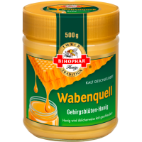 Bihophar Wabenquell Gebirgs-Blüten-Honig 500g