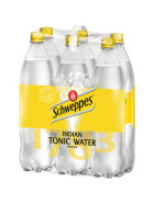 Schweppes Tonic Water 6x1,25l Träger