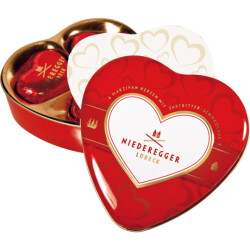 Niederegger Marzipan Herzen Geschenkdose 75g