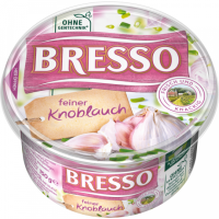 Bresso Frischkaese Knobl. 150g