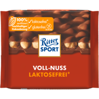 Ritter Sport Voll-Nuss laktosefrei 100g