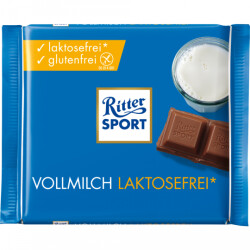 Ritter Sport Vollmilch laktosefrei 100g