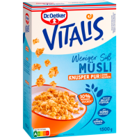 Dr.Oetker Vitalis Müsli Knusper Pur weniger...