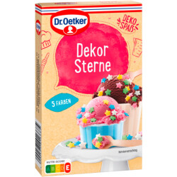 Dr.Oetker Dekor Sterne 60g