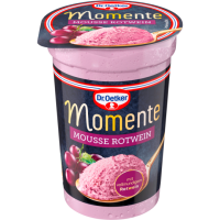 Dr.Oetker Rotwein-Mousse 100g