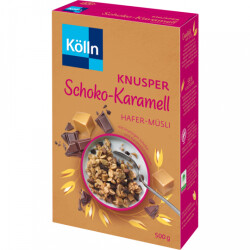 Kölln Müsli Knusper Schoko-Karamell 500g