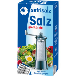 Safrisalz Siede-Speisesalz grobkörnig 1kg