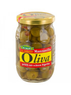 Feinkost Dittmann Oliva Manzanilla Oliven mit Paprika 300g