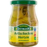 Feinkost Dittmann Artischockenherzen mit Knoblauchzehen 310g