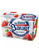 Bauer Fruchtjoghurt Erdbeere 4er 100g
