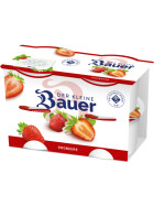 Bauer Fruchtjoghurt Erdbeere 4er 100g