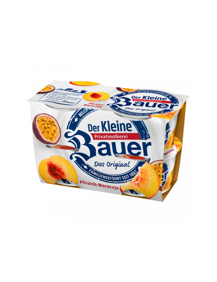 Bauer Fruchtjoghurt Pfirsich-Maracuja 4er 100g