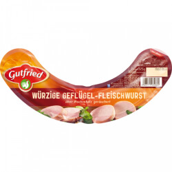 Gutfried Geflügel Fleischwurst geräuchert 350g