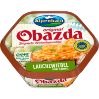 Alpenhain (Obazda) mit Lauchzwiebeln 60% Doppelrahmstufe...