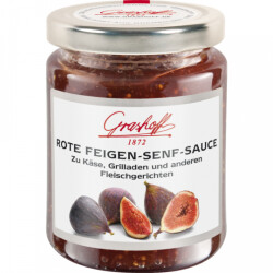 Grashoff Feigen-Senfsauce rot 200ml