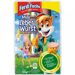 Ferdi-Fuchs Mini-Leberwurst 5er 26g