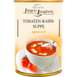 J&uuml;rgen Langbein Tomaten Rahm Suppe 400ml