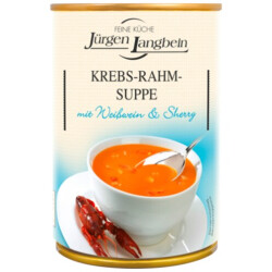 Jürgen Langbein Krebs Rahm Suppe 400ml
